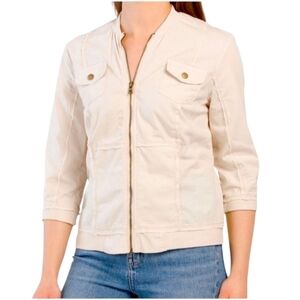 Wearables Jacket Womens XL Full Zip Cotton Pocket  Minimalist